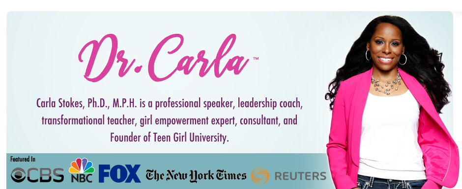 Girls Destined for Greatness - Life Coaching for Teen Girls with Dr. Carla Stokes - Discover your greatness
